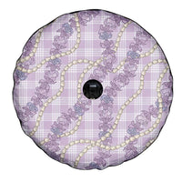 Pua Kalaunu Lei Spare Tire Cover Palaka Pattern LT01 - Polynesian Pride