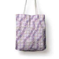 Pua Kalaunu Lei Tote Bag Palaka Pattern LT01 - Polynesian Pride