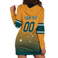 Custom Rugby Australia Hoodie Dress Junior Wallabies Go Champions