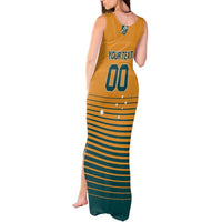 Custom Rugby Australia Tank Maxi Dress Junior Wallabies Go Champions