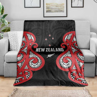 Rugby New Zealand Blanket Baby Black Go Champions