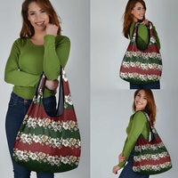 Hawaiian Hibiscus Christmas Color Grocery Bag Unique LT01 - Polynesian Pride