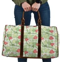 Anthurium Pikake Ti Leaf Palaka Travel Bag Green Version LT01 Green - Polynesian Pride