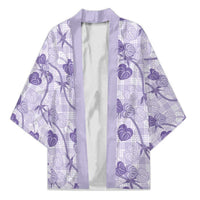 Anthurium Pikake Ti Leaf Palaka Kimono Purple Version