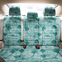 Anthurium Pikake Ti Leaf Palaka Back Car Seat Cover Turquoise Version