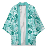 Anthurium Pikake Ti Leaf Palaka Kimono Turquoise Version