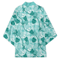 Anthurium Pikake Ti Leaf Palaka Kimono Turquoise Version