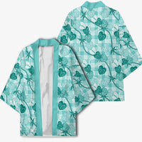 Anthurium Pikake Ti Leaf Palaka Kimono Turquoise Version