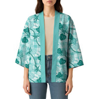 Anthurium Pikake Ti Leaf Palaka Kimono Turquoise Version