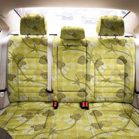 Anthurium Pikake Ti Leaf Palaka Back Car Seat Cover Yellow Version