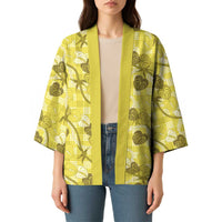 Anthurium Pikake Ti Leaf Palaka Kimono Yellow Version