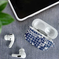 Hibiscus Pakala Cobalt Blue Royal AirPods Case Tropical Floral Stylized LT01 - Polynesian Pride