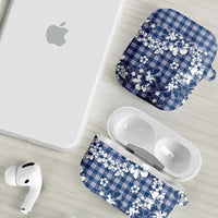 Hibiscus Pakala Cobalt Blue Royal AirPods Case Tropical Floral Stylized LT01 - Polynesian Pride