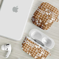 Hibiscus Pakala Bronze Brown AirPods Case Tropical Floral Stylized LT01 - Polynesian Pride