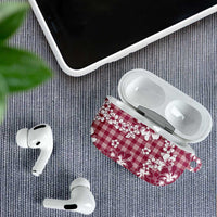 Hibiscus Pakala Royal Magenta AirPods Case Tropical Floral Stylized LT01 - Polynesian Pride