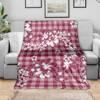 Hibiscus Pakala Royal Magenta Blanket Tropical Floral Stylized LT01 - Polynesian Pride