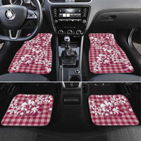 Hibiscus Pakala Royal Magenta Car Mats Tropical Floral Stylized - Polynesian Pride