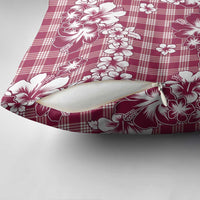 Hibiscus Pakala Royal Magenta Pillow Cover Tropical Floral Stylized - Polynesian Pride