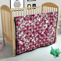 Hibiscus Pakala Royal Magenta Quilt Tropical Floral Stylized - Polynesian Pride