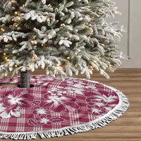 Hibiscus Pakala Royal Magenta Tree Skirt Tropical Floral Stylized LT01 - Polynesian Pride