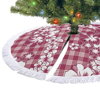 Hibiscus Pakala Royal Magenta Tree Skirt Tropical Floral Stylized LT01 - Polynesian Pride