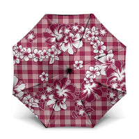 Hibiscus Pakala Royal Magenta Umbrella Tropical Floral Stylized - Polynesian Pride