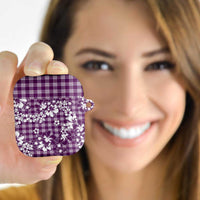 Hibiscus Pakala Sweetie Purple AirPods Case Tropical Floral Stylized LT01 - Polynesian Pride
