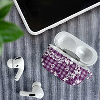 Hibiscus Pakala Sweetie Purple AirPods Case Tropical Floral Stylized LT01 - Polynesian Pride