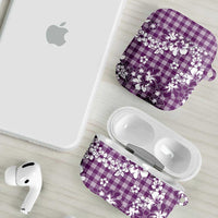 Hibiscus Pakala Sweetie Purple AirPods Case Tropical Floral Stylized LT01 - Polynesian Pride