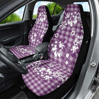 Hibiscus Pakala Sweetie Purple Car Seat Cover Tropical Floral Stylized - Polynesian Pride