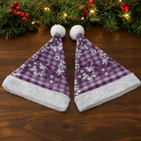 Hibiscus Pakala Sweetie Purple Christmas Santa Hat Tropical Floral Stylized - Polynesian Pride