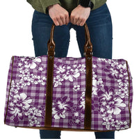 Hibiscus Pakala Sweetie Purple Travel Bag Tropical Floral Stylized - Polynesian Pride