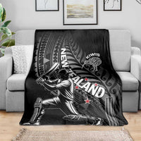 New Zealand Cricket Blanket Maori Kiwi Black Fern LT01 - Polynesian Pride