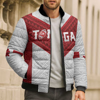 Tonga Rugby Custom Bomber Puffer Jacket Tonga Sea Eagles Go Champions LT01 - Polynesian Pride