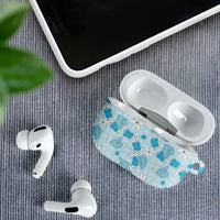 Hawaii Anthurium Tiare Pikake Lei AirPods Case UliUli Lauhala Art Pattern LT01 - Polynesian Pride
