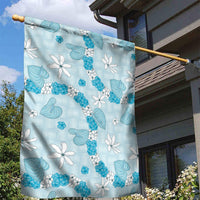 Hawaii Anthurium Tiare Pikake Lei Garden Flag UliUli Lauhala Art Pattern LT01 - Polynesian Pride