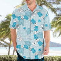 Hawaii Anthurium Tiare Pikake Lei Hawaiian Shirt UliUli Lauhala Art Pattern LT01 - Polynesian Pride