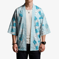 Hawaii Anthurium Tiare Pikake Lei Kimono UliUli Lauhala Art Pattern LT01 - Polynesian Pride
