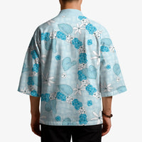 Hawaii Anthurium Tiare Pikake Lei Kimono UliUli Lauhala Art Pattern LT01 - Polynesian Pride