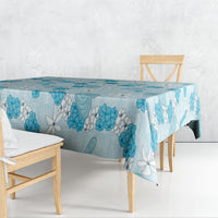 Hawaii Anthurium Tiare Pikake Lei Tablecloth UliUli Lauhala Art Pattern LT01 - Polynesian Pride