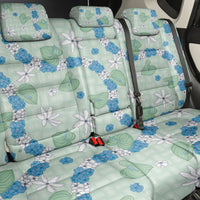 Hawaii Anthurium Tiare Pikake Lei Back Car Seat Cover Omaomao Lauhala Art Pattern LT01 - Polynesian Pride