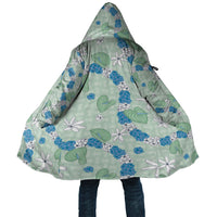 Hawaii Anthurium Tiare Pikake Lei Cloak Omaomao Lauhala Art Pattern LT01 Unisex Green - Polynesian Pride