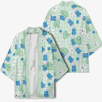 Hawaii Anthurium Tiare Pikake Lei Kimono Omaomao Lauhala Art Pattern LT01 - Polynesian Pride