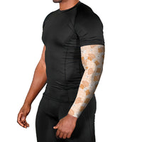 Hawaii Anthurium Tiare Pikake Lei Arm Sleeves Alani Lauhala Art Pattern LT01 - Polynesian Pride