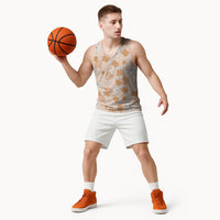 Hawaii Anthurium Tiare Pikake Lei Basketball Jersey Alani Lauhala Art Pattern LT01 - Polynesian Pride