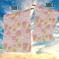Hawaii Anthurium Tiare Pikake Lei Garden Flag Akala Lauhala Art Pattern LT01 - Polynesian Pride
