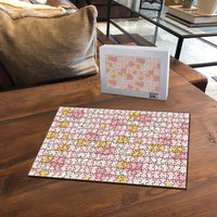 Hawaii Anthurium Tiare Pikake Lei Puzzle Akala Lauhala Art Pattern LT01 - Polynesian Pride