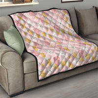 Hawaii Anthurium Tiare Pikake Lei Quilt Akala Lauhala Art Pattern LT01 - Polynesian Pride