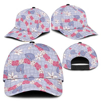 Hawaii Anthurium Tiare Pikake Lei Classic Cap Poni Lauhala Art Pattern LT01 - Polynesian Pride