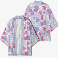 Hawaii Anthurium Tiare Pikake Lei Kimono Poni Lauhala Art Pattern LT01 - Polynesian Pride
